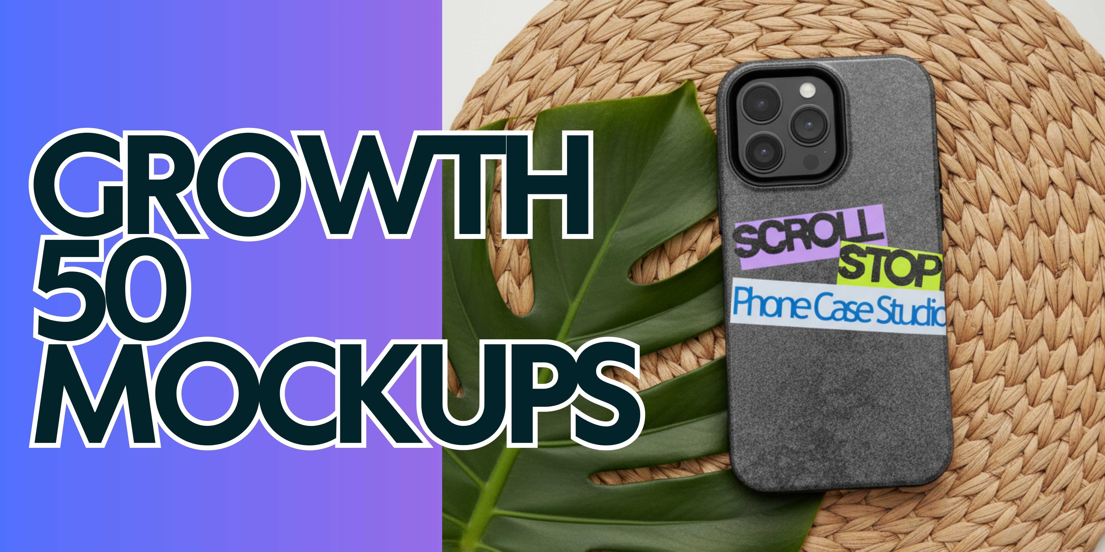 Growth Credit Pack (50 Mockups)