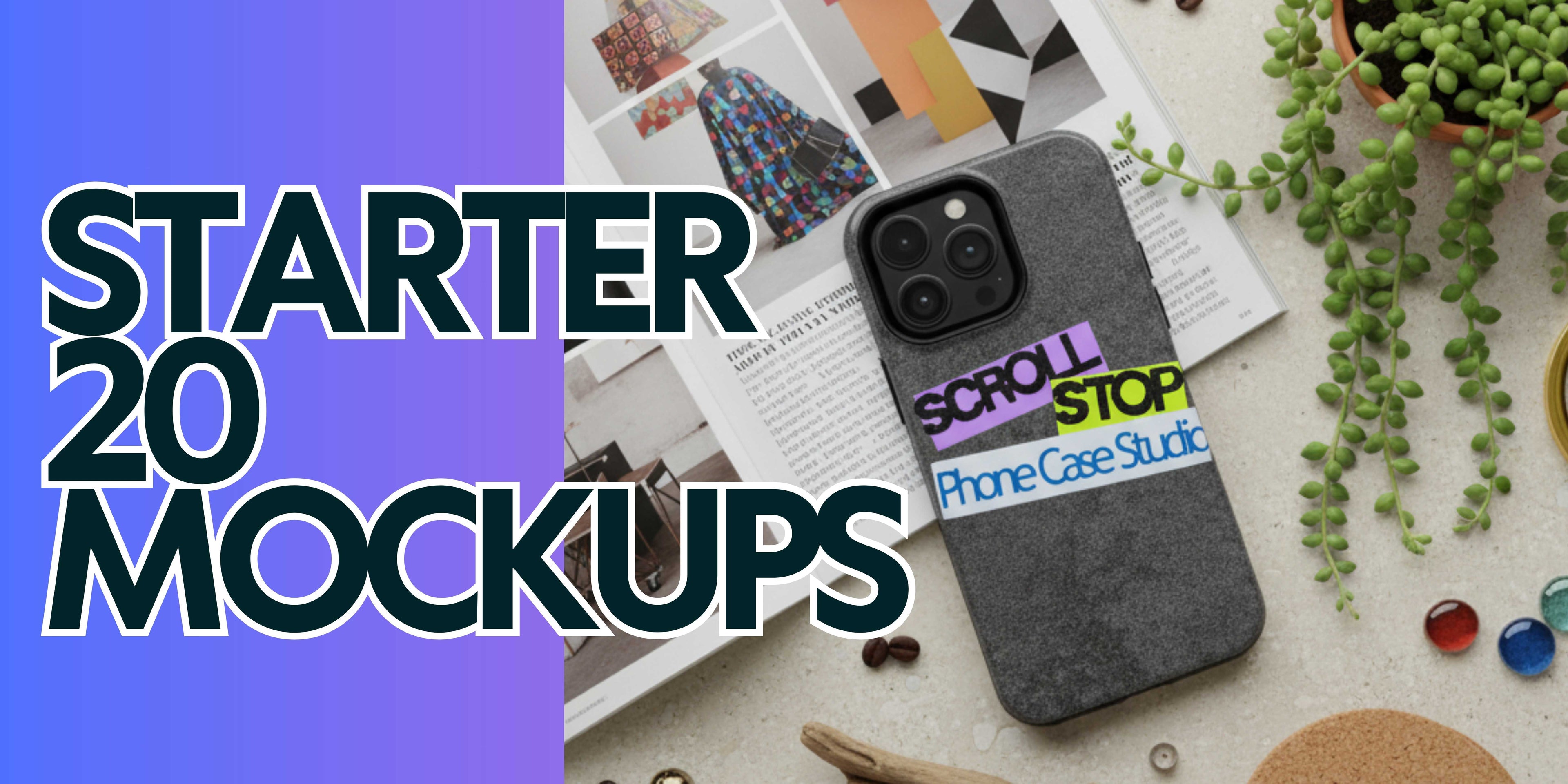 Starter Credit Pack (20 Mockups)